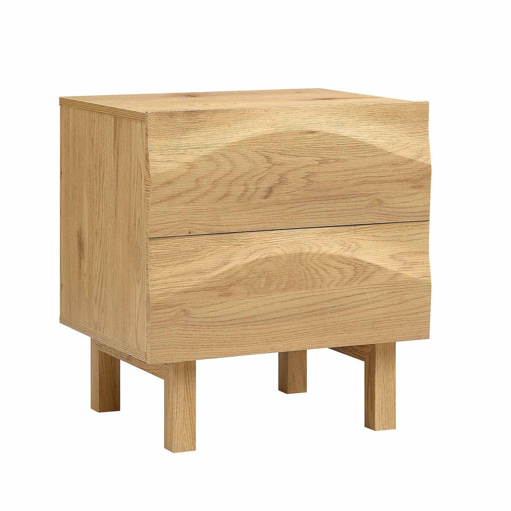 Moriko 2 Drawer Nightstand