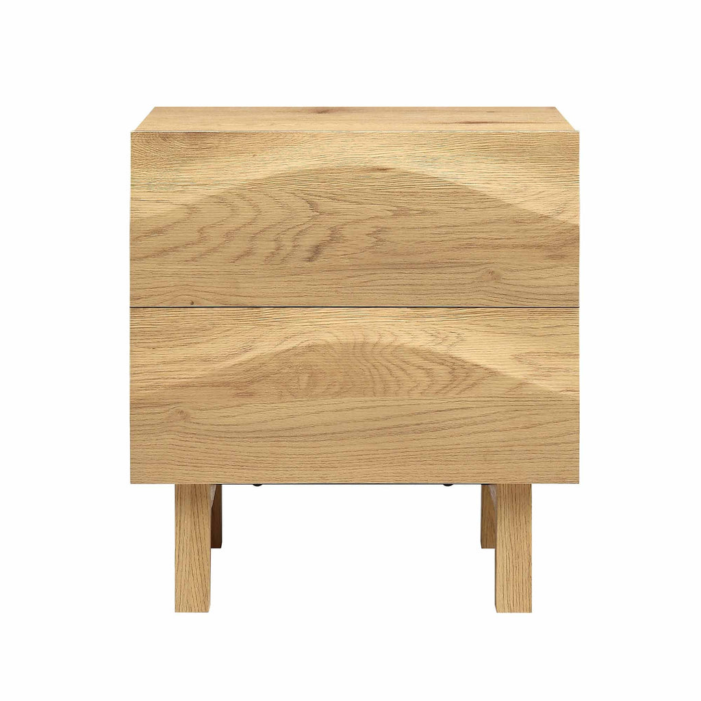 Moriko 2 Drawer Nightstand