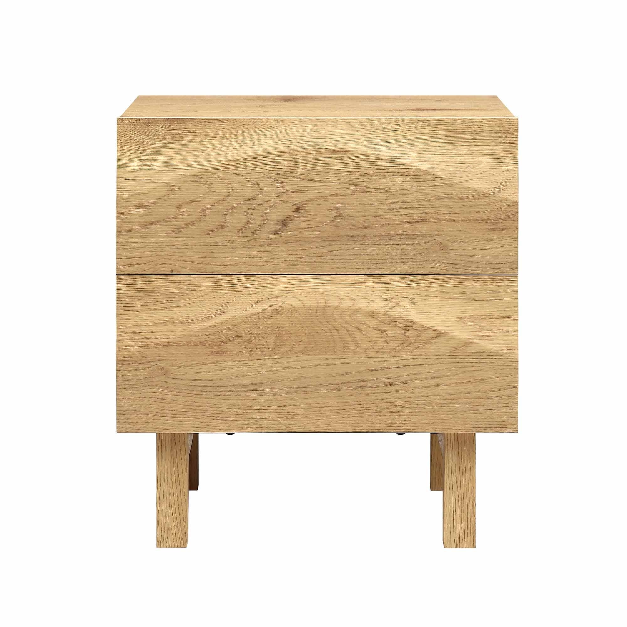 Moriko 2 Drawer Nightstand