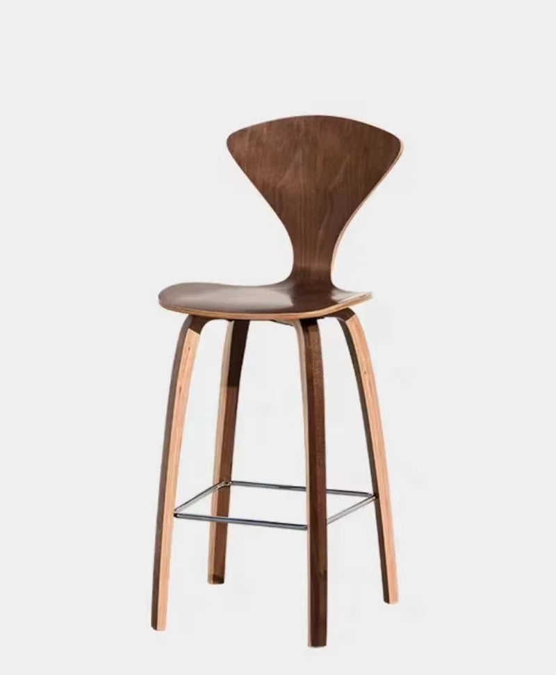 Chener Chair American Retro Industrial Style Cafe Lounge Chair Solid Wood Backrest Dining Chair Restaurant Chair Designer Chair