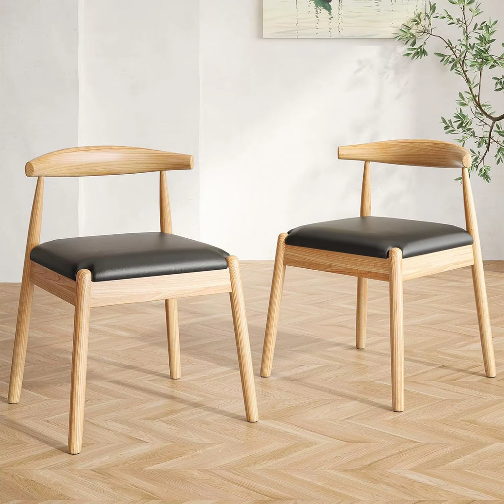 Dining Chairs Set of 2,Mid Century Modern Kitchen & Dining Room Chairs for Dining Room,Dining Table Chairs with Solid,Customized