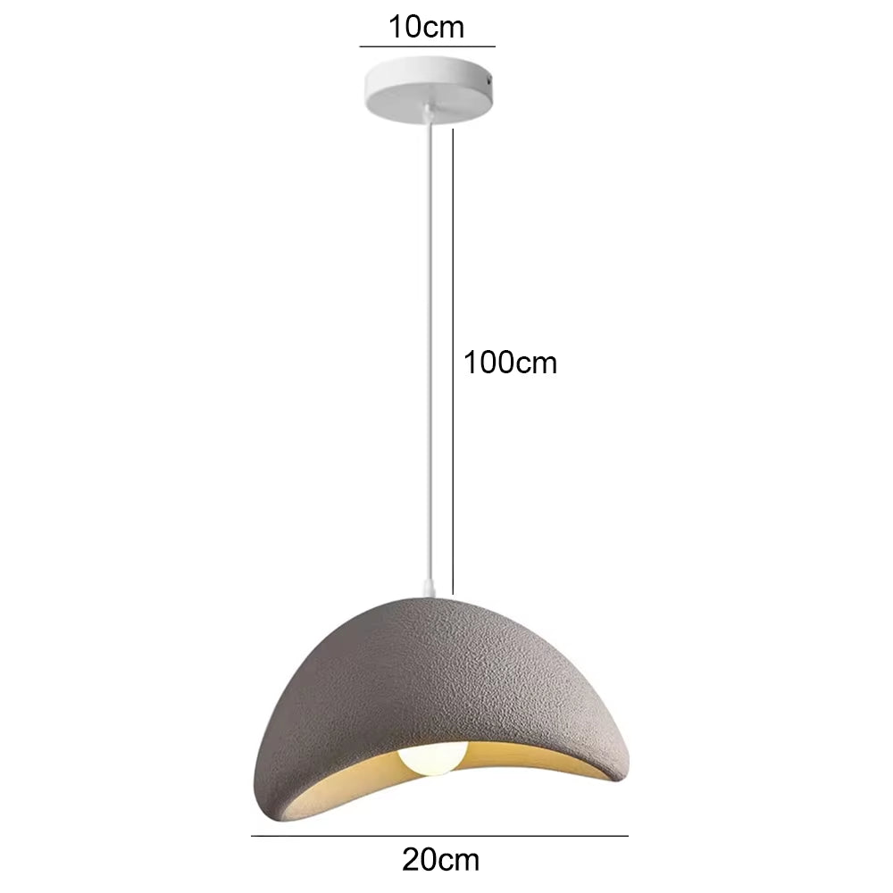 Wabi Sabi Restaurant Pendant Light Dining Table Modern Hanging Lamp Nordic Living Room Kitchen Droplight Suspension Luminaire