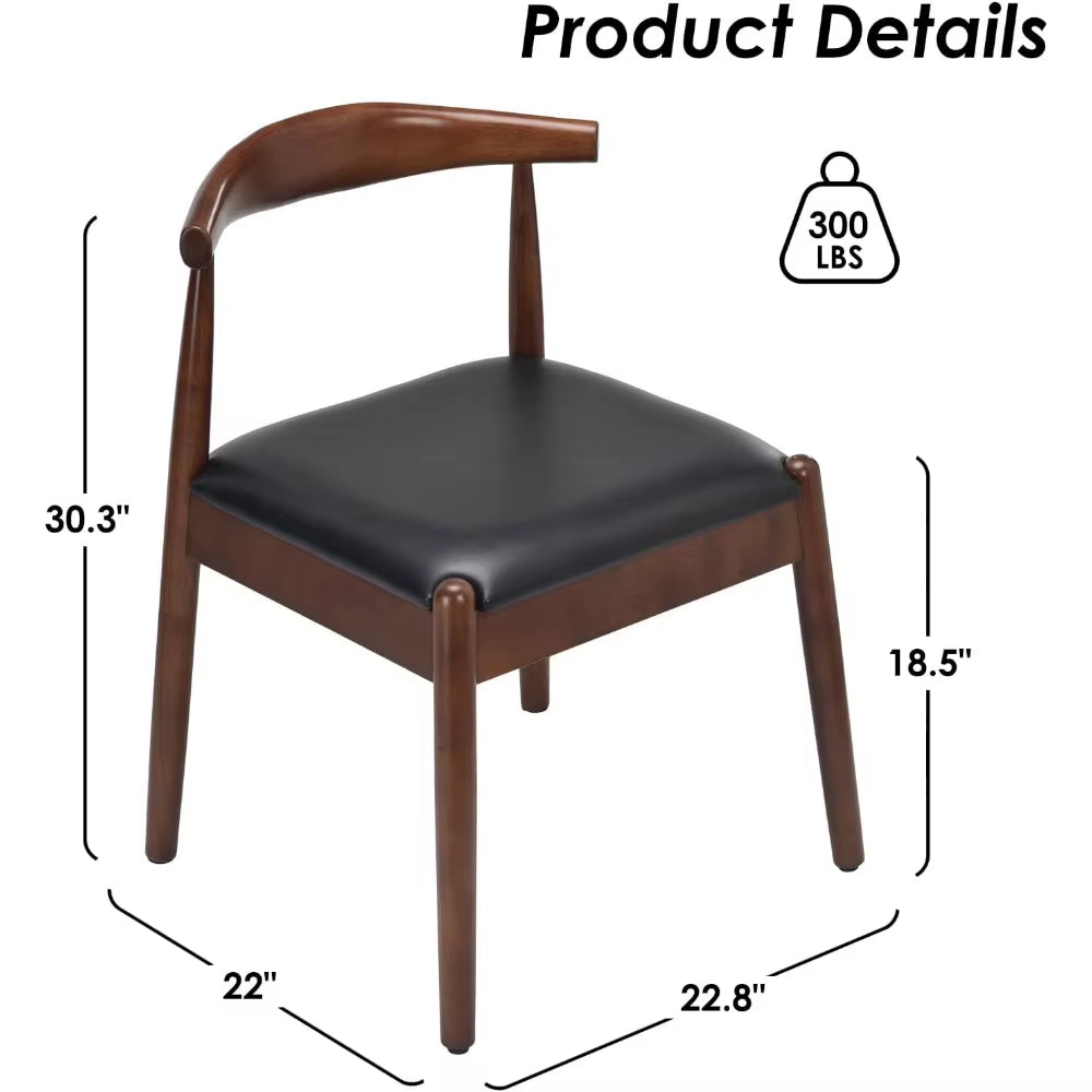 Dining Chairs Set of 2,Mid Century Modern Kitchen & Dining Room Chairs for Dining Room,Dining Table Chairs with Solid,Customized