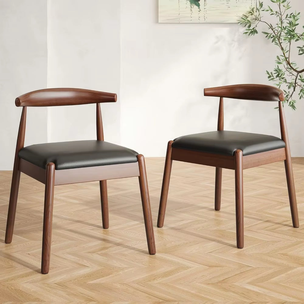 Dining Chairs Set of 2,Mid Century Modern Kitchen & Dining Room Chairs for Dining Room,Dining Table Chairs with Solid,Customized