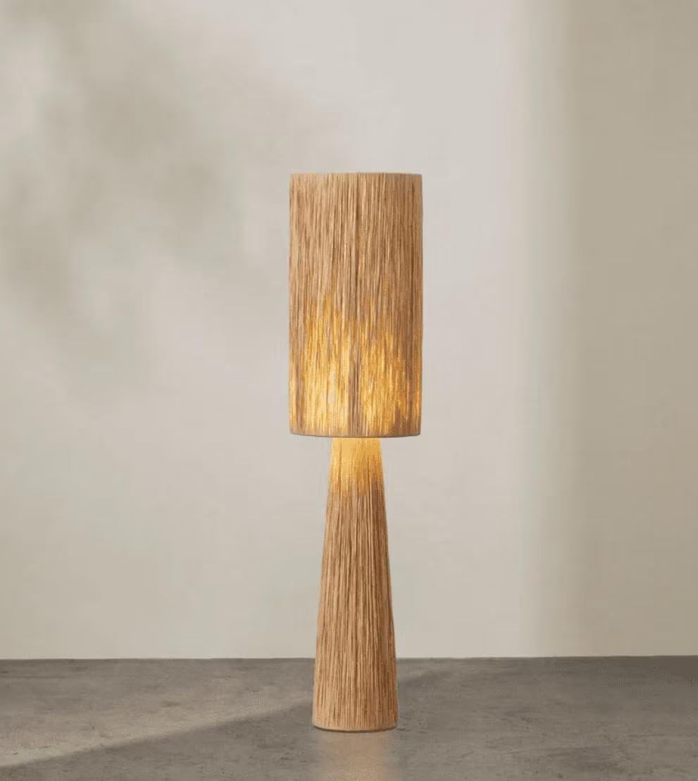 TABLE LAMPSHADES Moroccan Handmade in Rattan,Lamp Raffia Pendant Light , Hanging Lamp Shade in Raffia